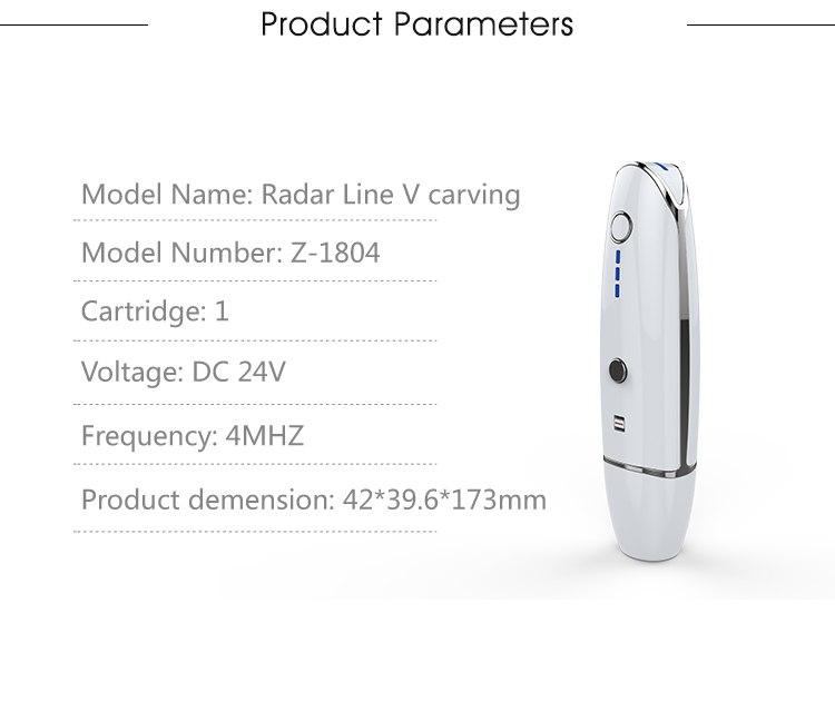 Portable Ultrasound Vmax HIFU Machine 3.0-4.5MM Wrinkle Removal Face Lifting Machine