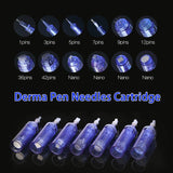 10pcs/lot Dr Pen A6 Replacement Micro Needle Cartridges 1 3 5 7 9 12 36 42 pins Nano