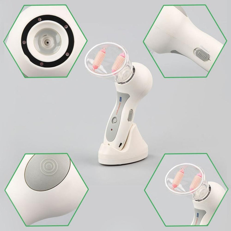 Celluless Body Vacuum Cans Anti-Cellulite Massage Therapy Suction Cup Treatment Kit