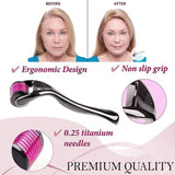 0.25-2.0mm 540 Titanium Hair Care Derma Micro-needling Roller