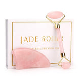Original Jade Roller and Gua Sha Tools Set Anti Aging Face Roller