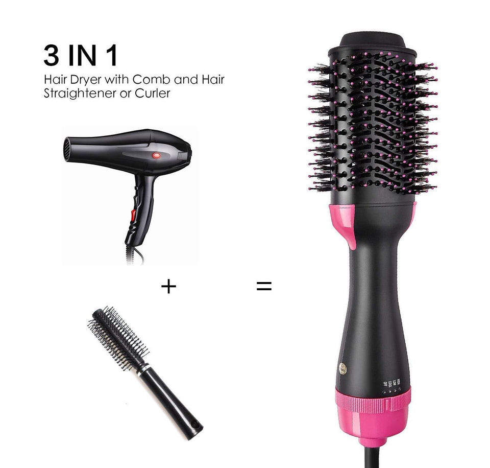 3 in 1 Hot Air One-Step Hair Dryer and Volumizer Styling Hair Dryer
