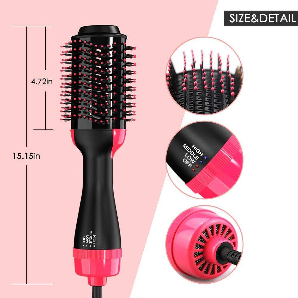 3 in 1 Hot Air One-Step Hair Dryer and Volumizer Styling Hair Dryer