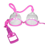 Hand Pump Dual Vacuum Suction Cup Breast Enlargement Pump Set