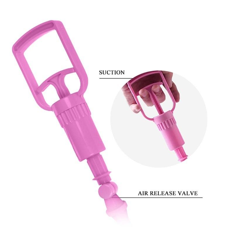 Hand Pump Dual Vacuum Suction Cup Breast Enlargement Pump Set