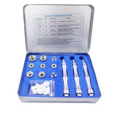 Diamond Microdermabrasion Dermabrasion 3 Wands 9 Tips for Facial Peeling BlackHead Remover Face Care Beauty Machine