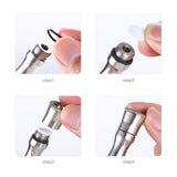 Diamond Microdermabrasion Dermabrasion 3 Wands 9 Tips for Facial Peeling BlackHead Remover Face Care Beauty Machine