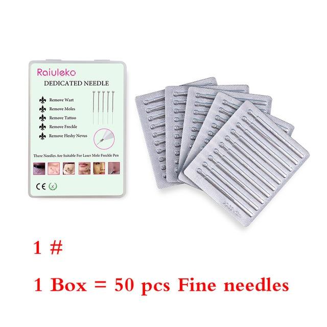 50/ 100 Pcs Plasma Pen Needles For Laser Skin Dark Spot Remover Mole Tattoo Removal Pen