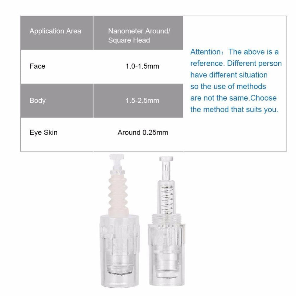 Micro Needle Accessory For 7 LED Color Light Photon Electric Derma Pen
