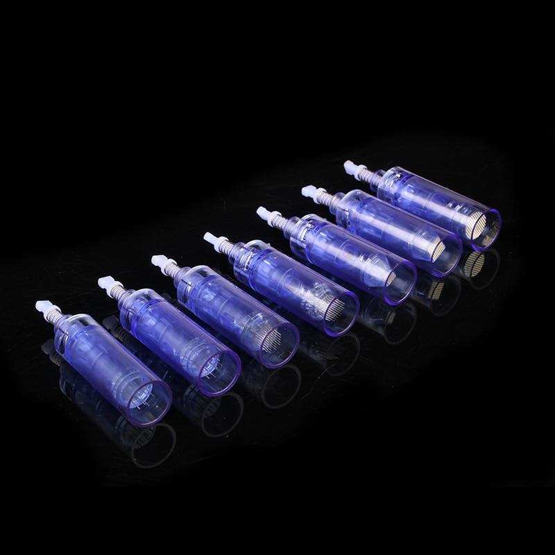 20 Pcs Electric Derma Pen Needles Bayonet 9 /12/ 36 / 42 pin / Nano Cartridge For Auto Dr. Pen A1 A6 Tattoo Needles Needle Tip