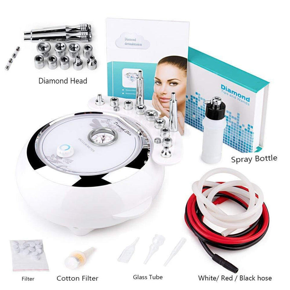 3 in 1 Diamond Microdermabrasion Vacuum Spray Therapy Dermabrasion Machine