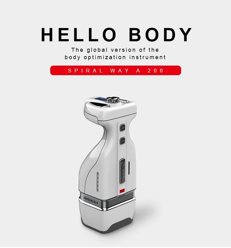 HelloBody Handy MINI HIFU Slimming Device Focused RF Fat Removal Home-use Body Slimming Machine