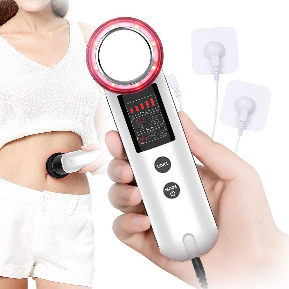 3 in 1 Infrared Micro Current Anti Cellulite Removal Body Slim Tone Ultrasonic Machine