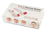 4 in 1 Derma Roller Set 0.5mm, 1.0mm, 1.5mm Titanium Micro Needles Set