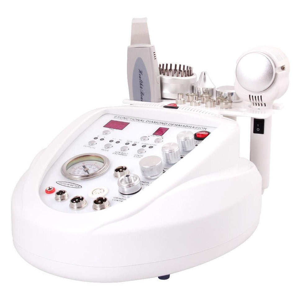 6 in 1 Diamond Dermabrasion Microdermabrasion Ultrasonic Lifting Hot&Cold Machine