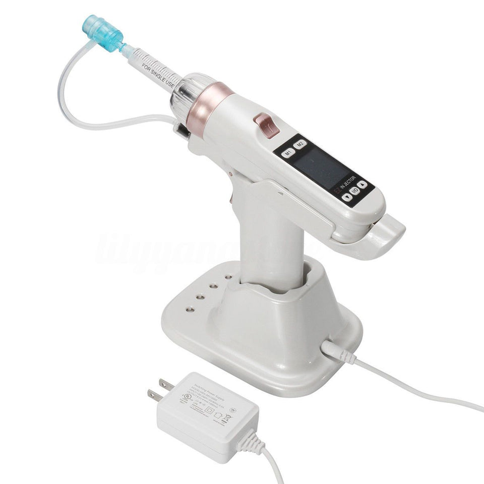 Hydro Vacuum Mesotherapy Gun Meso Water Injector Facial Skin Care Beauty Device