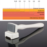 DRS 140 Microneedle Derma Roller Stamp Skin Care Therapy Anti Aging Scar Wrinkle