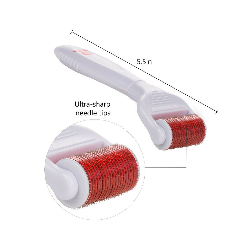 5 in 1 Titanium Micro Needle Derma Roller Skin Care Kit Anti-Aging Kit